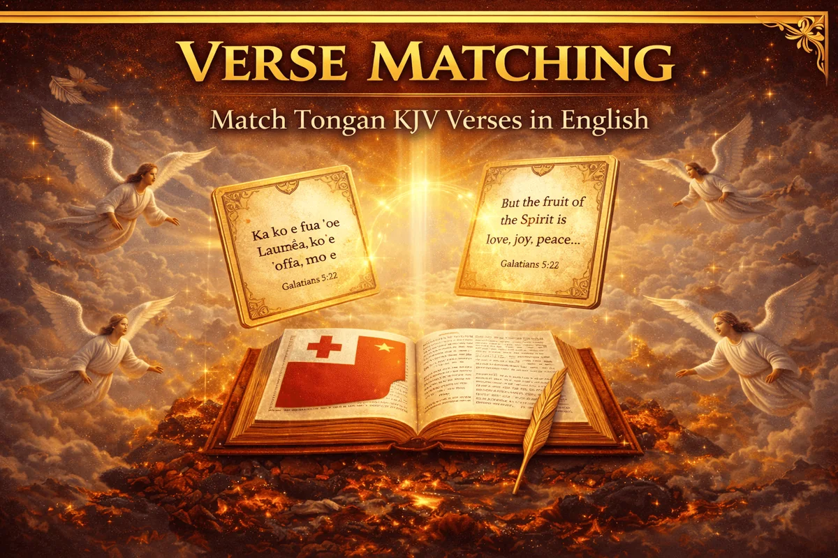Bible verse matching preview